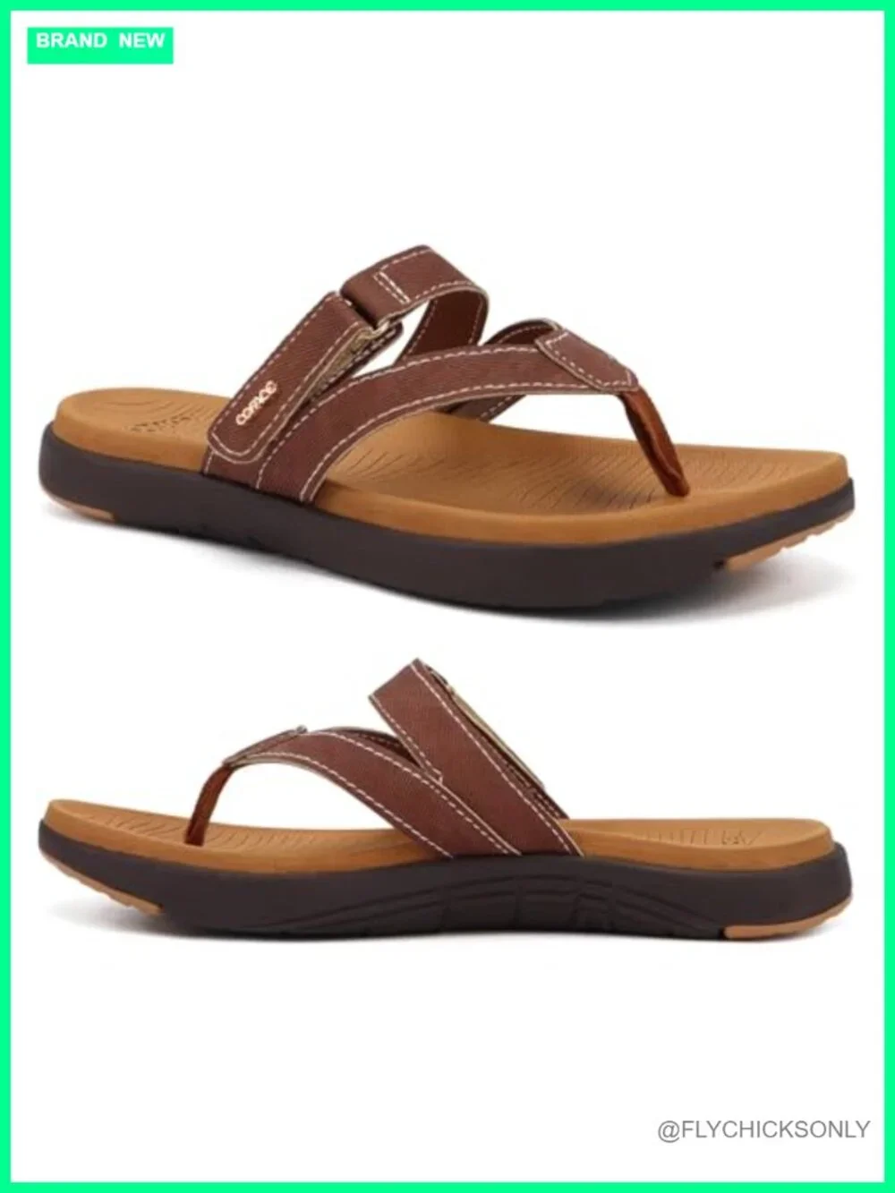 Womens Orthopedic Flip Flops Arch Support Yoga Walking Thong Sandals Athletic